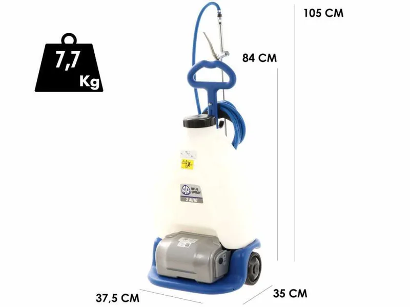 Pompe de pulvérisation à batterie sur roues Annovi Reverberi Blue Spray 2 Auto