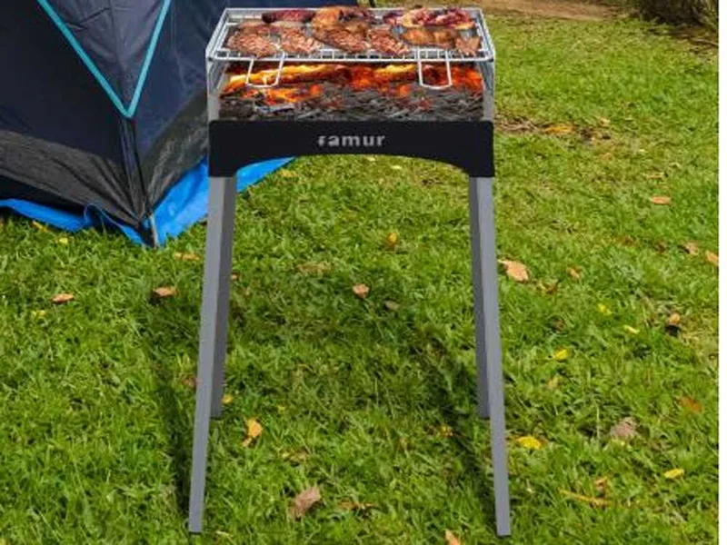 Famur BK6 Life Camping - Barbecue à charbon