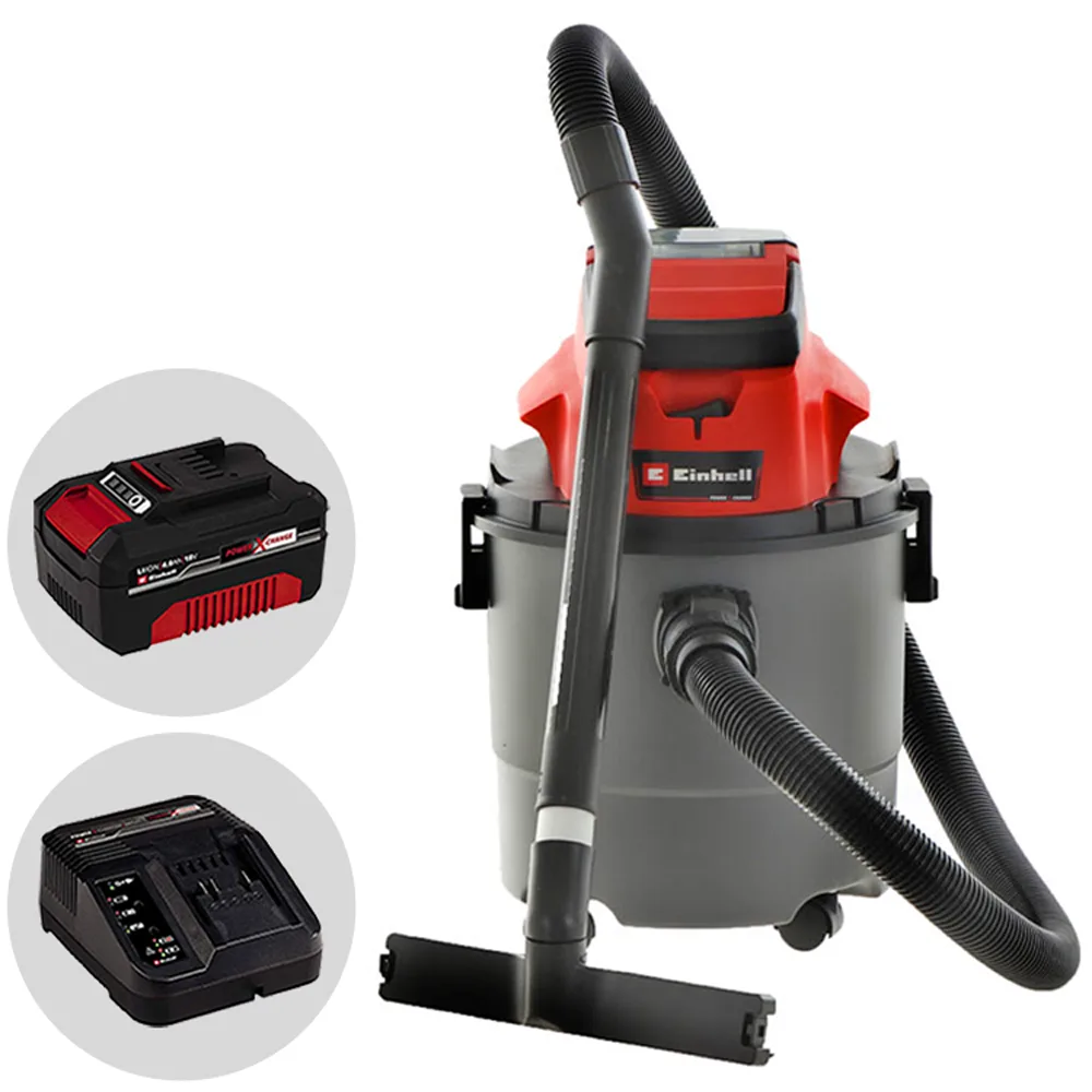 Einhell TC-VC 18/15 Li - Aspirateur multifonction à batterie - 18V 4Ah