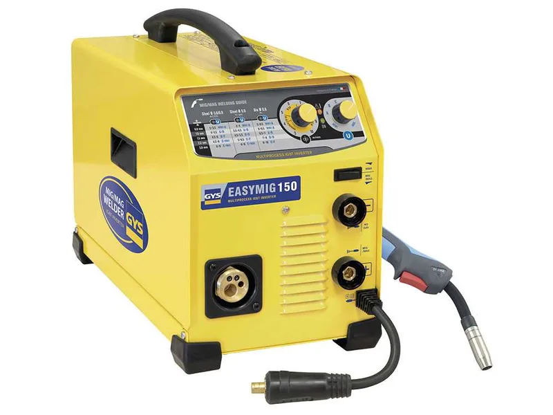 Gys Easymig 150 - Poste à souder Inverter (mig/mag : gaz, sans gaz et mma) - à courant continu (DC)