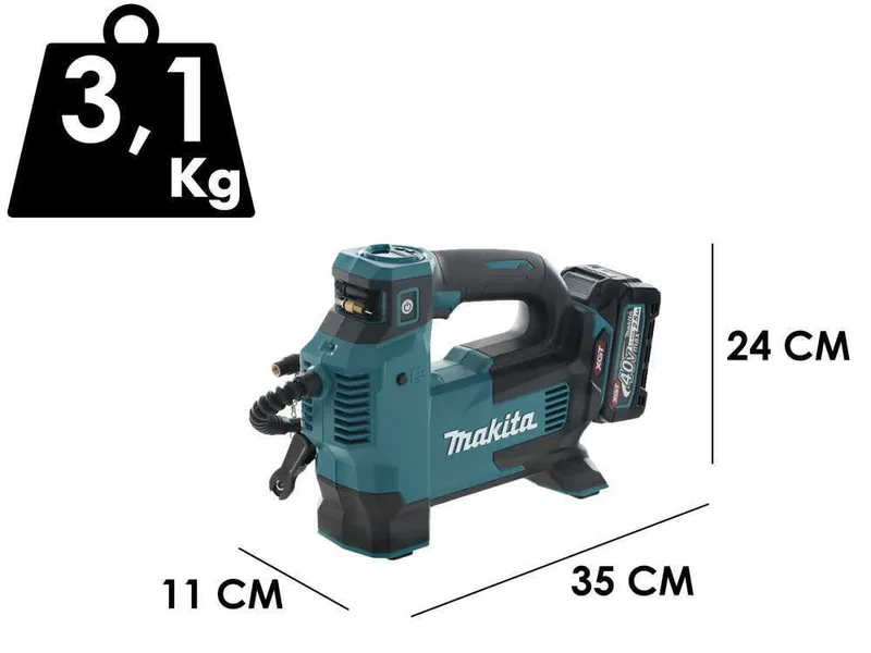 Makita MP001GZ - Compresseur d'air à batterie - sans chargeur et sans batteries