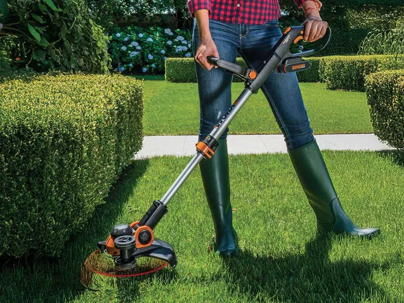 Worx WG163E - Coupe-bordure à batterie - 2x 20V 2Ah