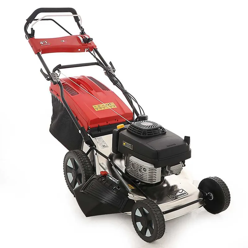 Marina Systems MX 57SK 3V 4-en-1 - Tondeuse à gazon thermique tractée - Moteur Kawasaki FJ180V