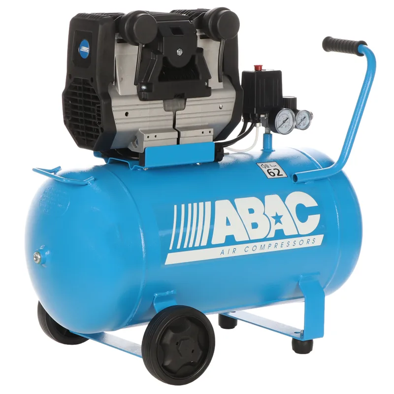 Abac montecarlo quiete OS20 - Compresseur d'air électrique monophasé silencieux - Oil-less - 2 CV - 50 L