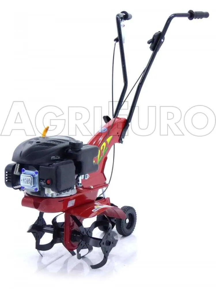 Eurosystems Z2 - Motobineuse à essence 4 CV - Moteur Loncin 123 T