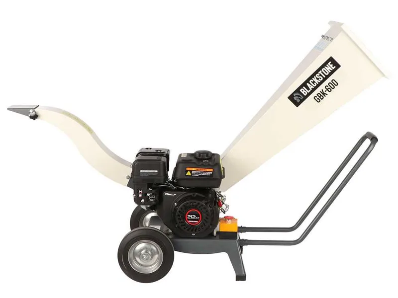 Blackstone GBK 600 - Broyeur de branches - Moteur à essence 7 CV