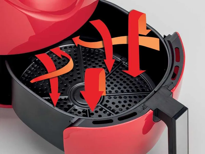 Ariete 4618/01 Airy Fryer XXL Rouge - Friteuse à air chaud