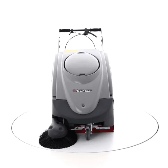 Comet CSW 700B - Balayeuse à batterie avec bac de ramassage - 12 V