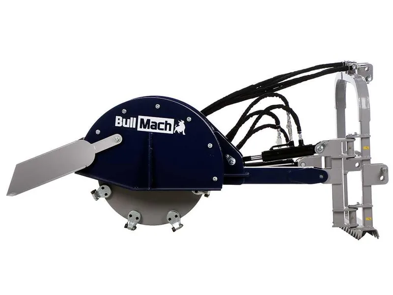 BullMach ARES 61 H - Rogneuse de souches à tracteur - Déport hydraulique