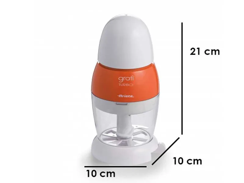 Ariete Gratì Turbo - Râpe électrique - Moteur électrique de 200 Watts