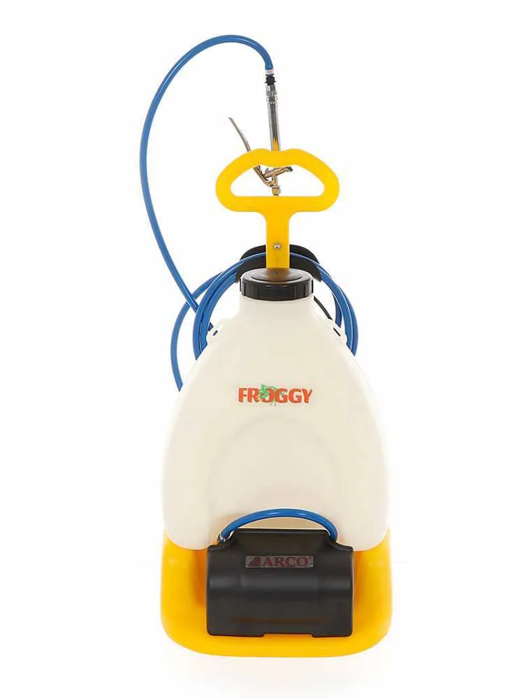 Pompe de pulvérisation électrique à trolley ARCO Froggy Eco - Réservoir de 20L