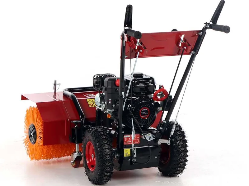 GeoTech SS 680 WEL EVO - Balayeuse thermique multifonction avec démarrage électrique