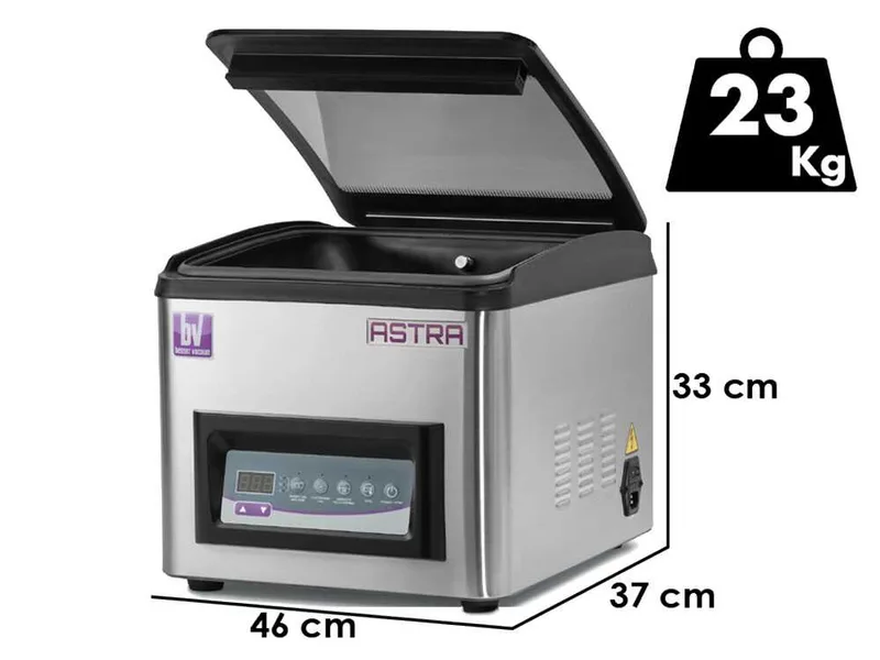 Besser Vacuum Astra - Machine sous vide à cloche - Barre de soudure de 30 cm