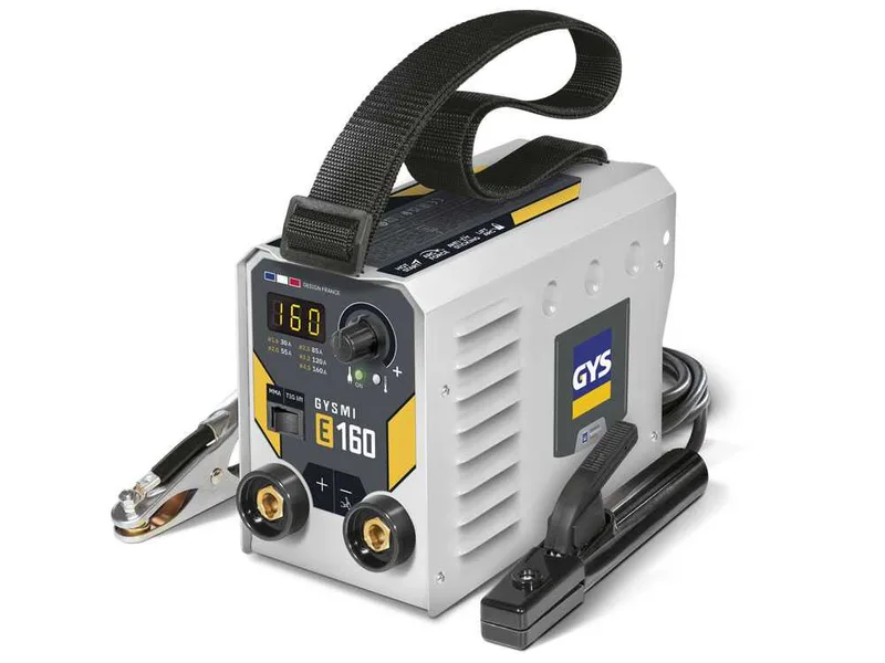 Gys Gysmi E160 - Poste à souder inverter (MMA) - Kit avec mallette - Courant continu (CC)