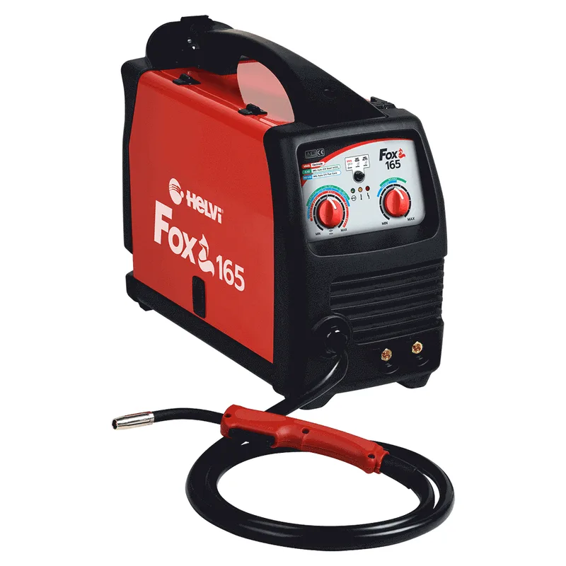 Helvi Fox 165 - Poste à souder inverter à fil mig/mag/mog/brazing/mma - gaz/no gaz