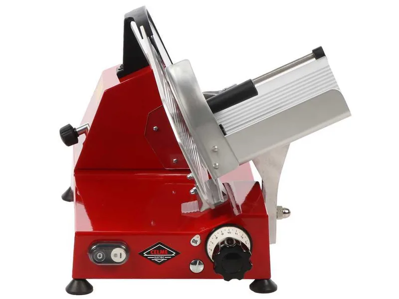 Celme ALFA 250 Rossa -Trancheuse à jambon avec lame en acier 250 mm