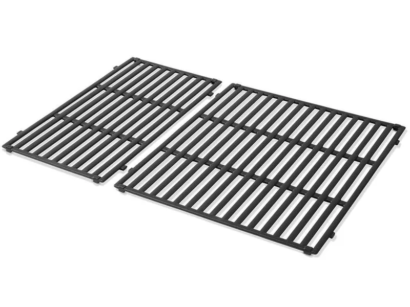 Grilles de cuisson en fonte émaillée Weber Crafted pour barbecue Weber Genesis à 3 brûleurs