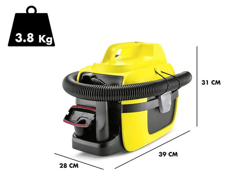 Karcher WD 1 - Aspirateur multi-usage - 18 V