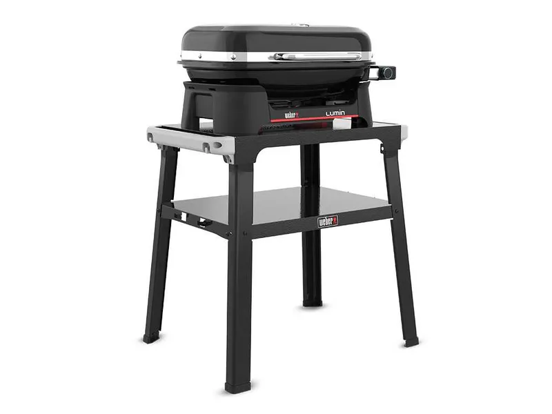Weber Lumin avec support 1501652 - Barbecue électrique portable