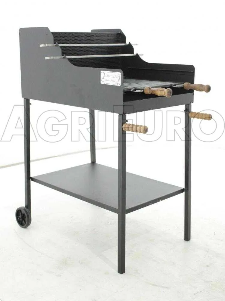 Cruccolini Fuocone - Barbecue à bois et charbon en fer artisanal