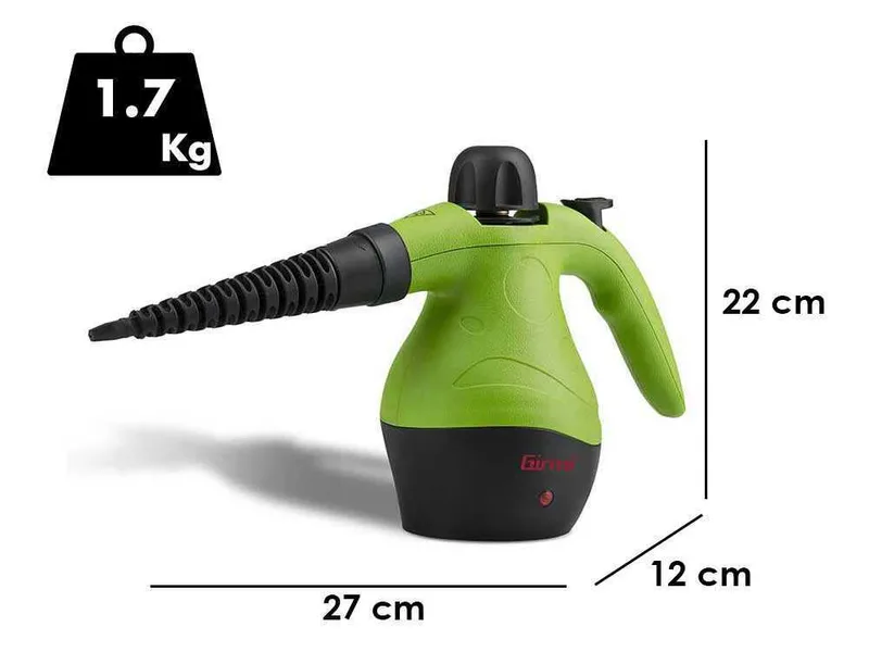 Girmi AP30 - Nettoyeur à vapeur portatif - 1050 W - Désinfection et nettoyage