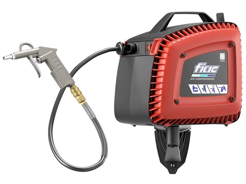Fiac Compact V230/50 - Compresseur d'air monophasé mural, oil-less - Moteur 1.5 CV