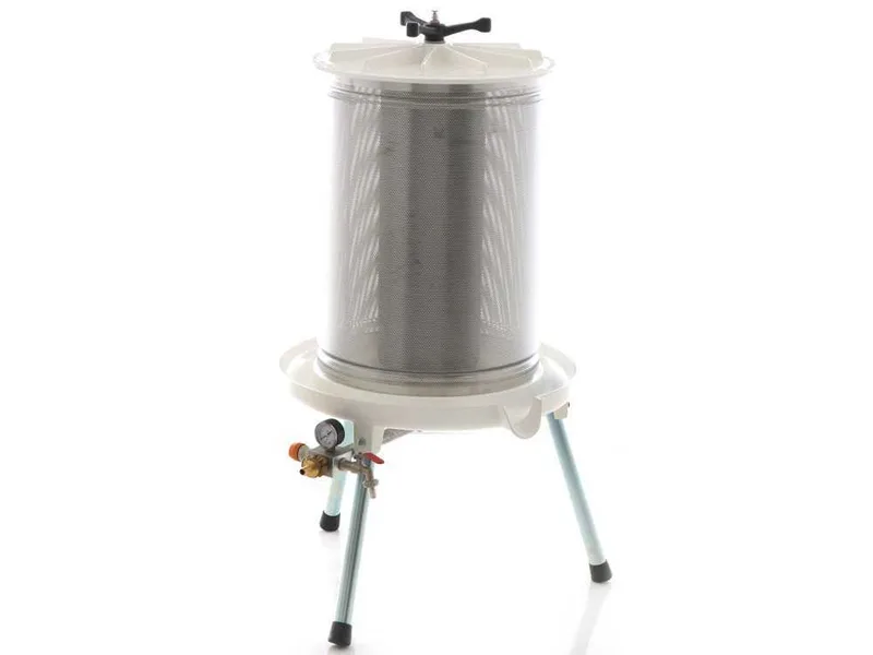 Premium Line Garda - Pressoir hydraulique à fruits 80 L - Cuve INOX