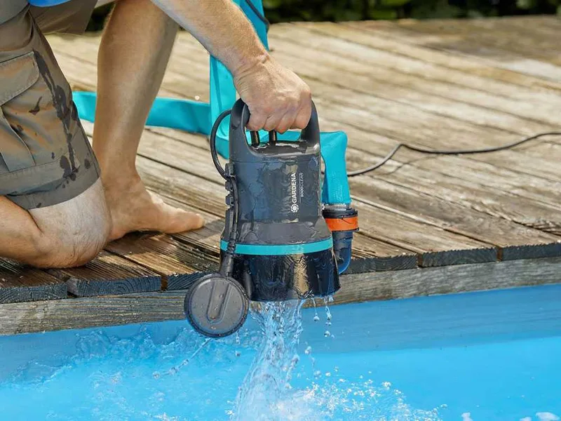 Pompe immergée pour eaux claires Gardena 9000 art. 9030-20