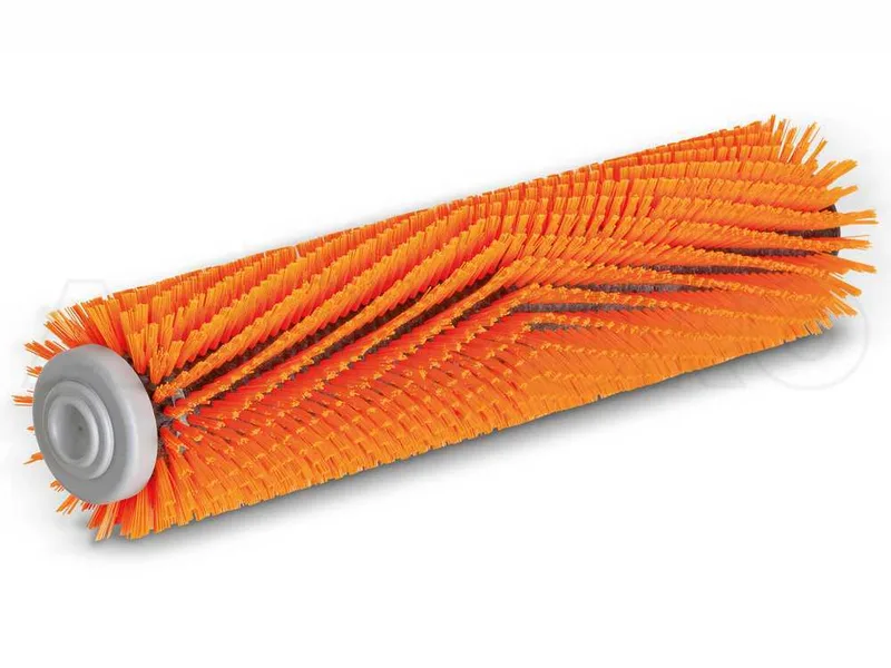 Rouleau brosse, souple, orange, 300¬MM
