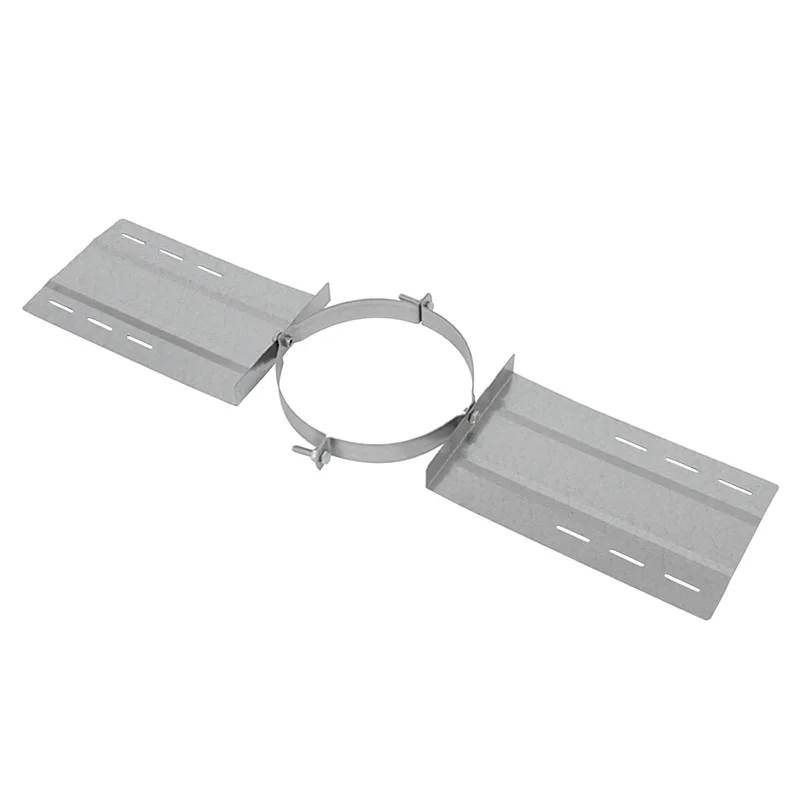 Opsinox cheminée en acier inoxydable 130 mm fixation pour chevrons DS