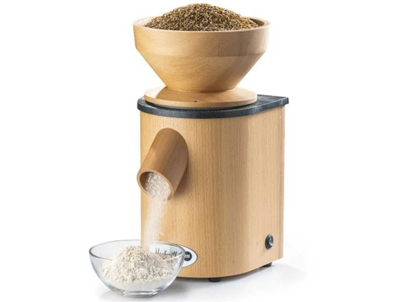 Mockmill professional 200 - Moulin à farine en bois et structure HI-MACS - 600W