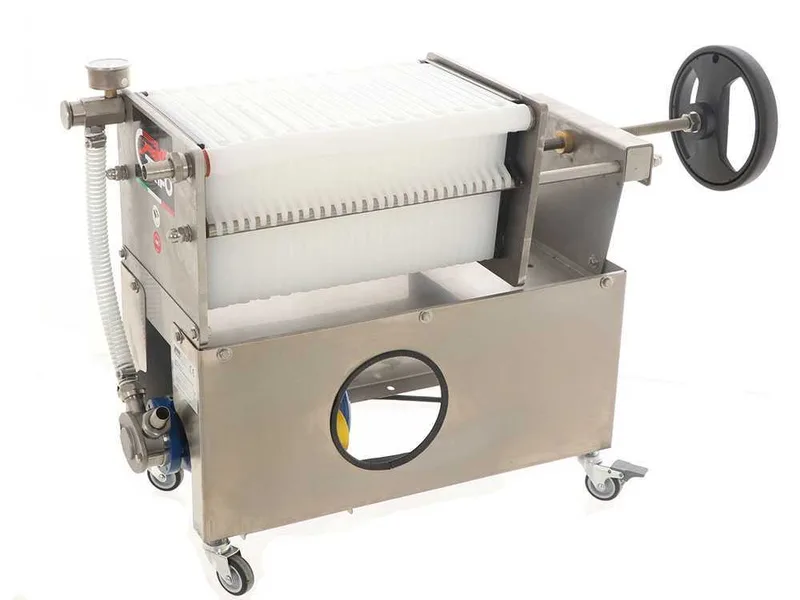 Grifo Professional FCP30-Olio - Filtre à plaques pour huile sur chariot - Pompe INOX