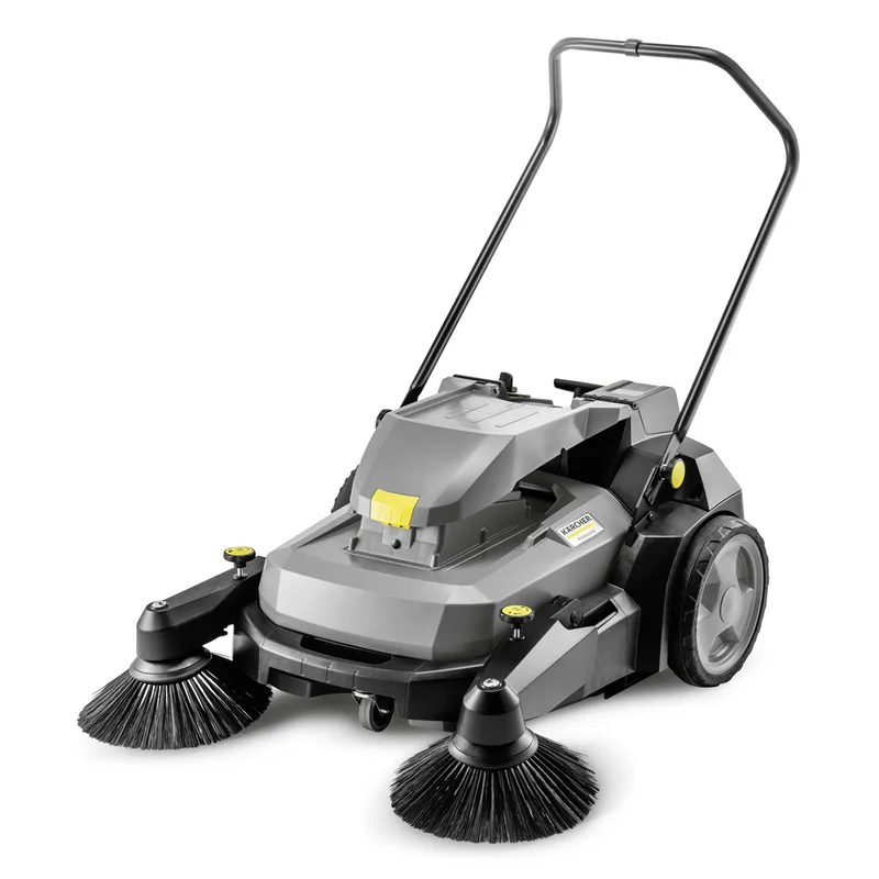 Karcher KM 70/25 C Bp 2SB - Balayeuse à batterie avec bac de ramassage - 36 V