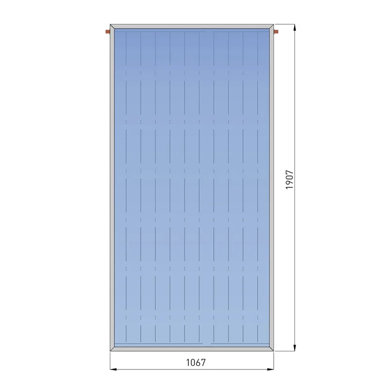 Sunex Collecteur Solaire Plat AMX 2.0
