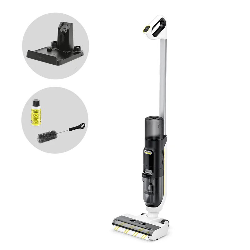 Karcher FCV 3 - Autolaveuse à batterie - 3 en 1 : lave, sèche et aspire