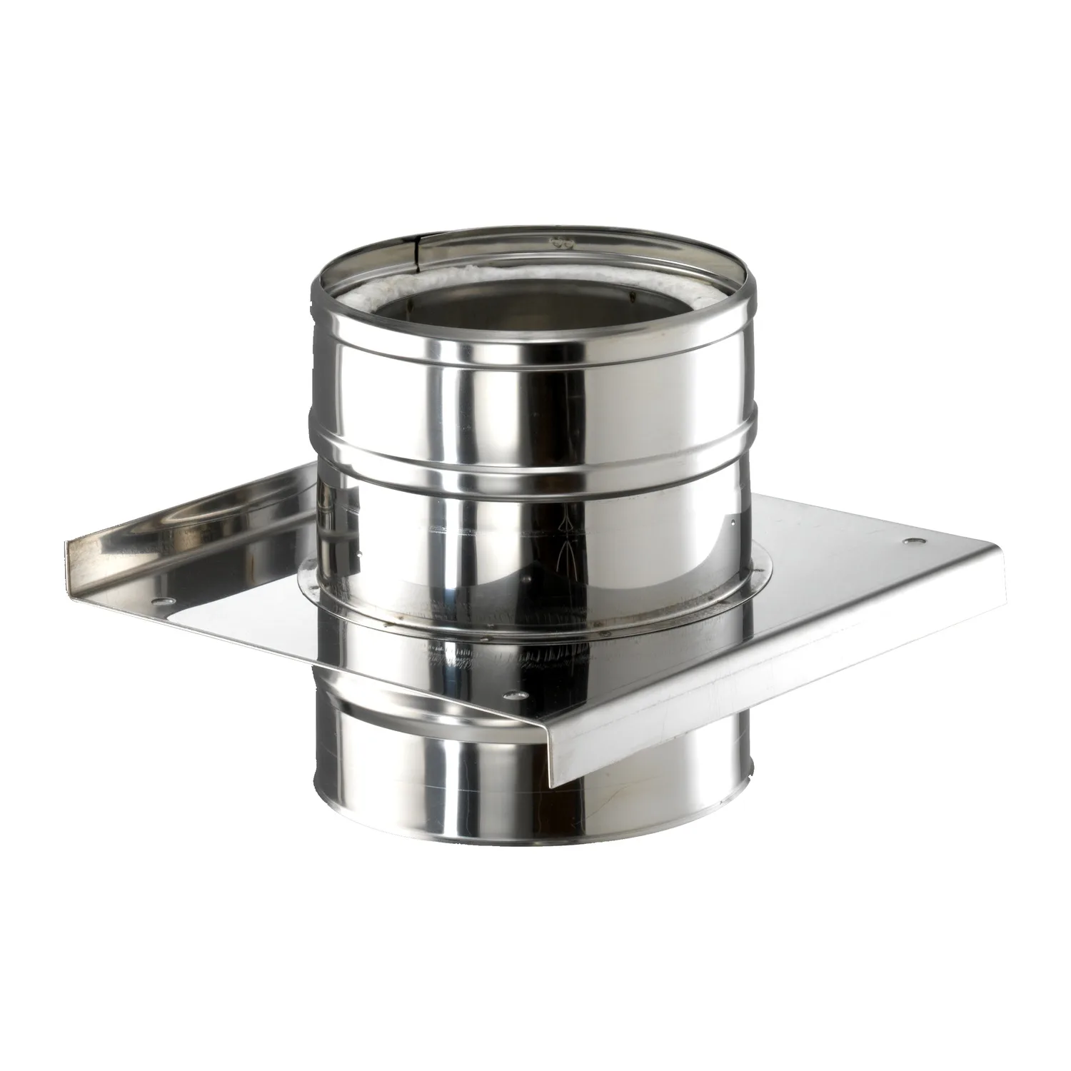 Schiedel ICS support intermédiaire Ø180 mm double paroi brillant