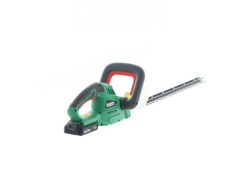 RIBIMEX PRBAT20-TH - Taille-haie électrique à batterie 20V/2Ah - Lame de 52 cm