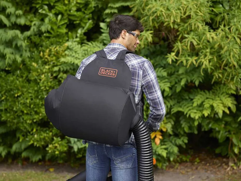 Black & Decker BEBLV290 - Souffleur aspirateur électrique à feuilles 3 en 1