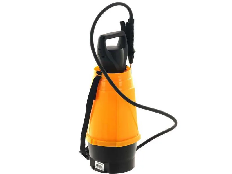 Pulvérisateur à bandoulière à batterie Volpi v.black proton 7lt - Réservoir de 7 litres
