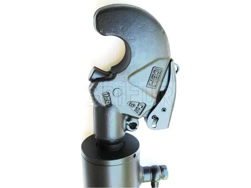Troisième point hydraulique pour tracteur agricole 59 / 81 cm - tige 40 mm avec crochet