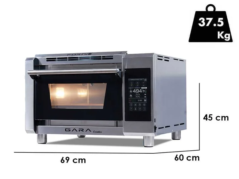 Effeuno P134 Gara Evolution - Four électrique à pizza - 3600 W