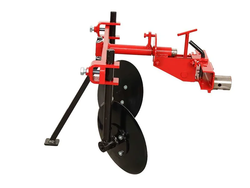 Butteur à disques AS2-5D avec attache rapide réglable et barre porte-outils - Pour motoculteurs de 6 à 10 CV
