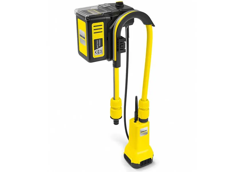 Karcher BP 2.000 - 18 Barrel - Pompe immergée pour eaux claires - 18V - 5,0 Ah