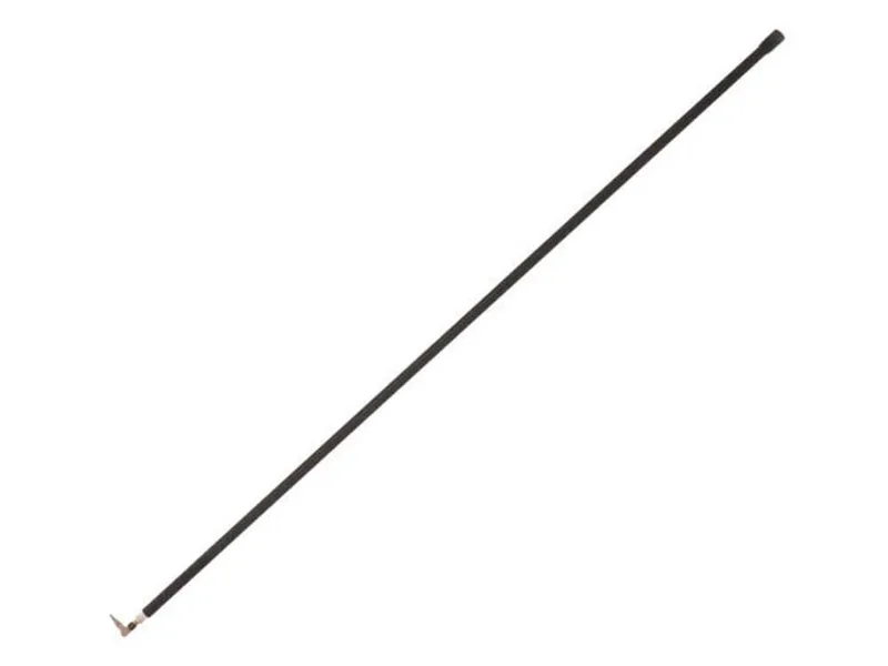 Perche noire pour peignes vibreurs coulissante - Fixe - en aluminium léger 150 cm