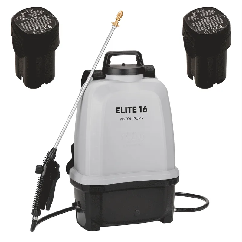 Volpi ELITE 16 - Pompe de pulvérisation à dos à batterie - 2X 14.4V 2Ah - 8 bar