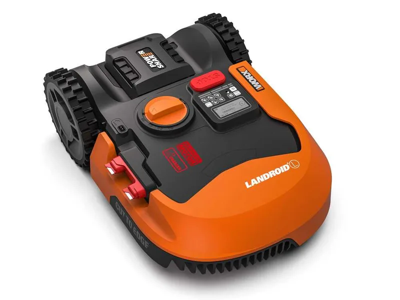 Worx Landroid L WR155E - Robot tondeuse - Avec périmètre - Batterie au lithium - L2000 - Abri