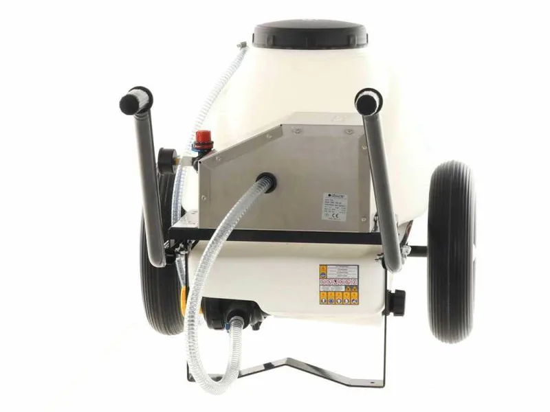 Groupe motopompe de pulvérisation Comet CBM 1200 HP sur chariot avec réservoir de 80 lt
