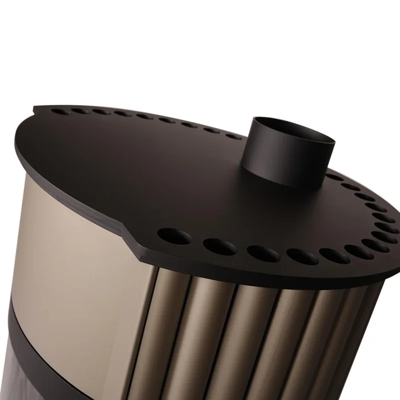 Poêle à air chaud Masterflamme Grande II Crème