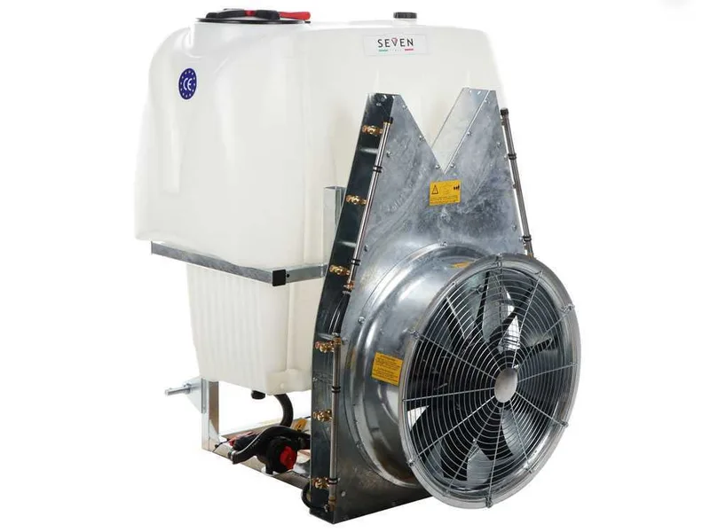 Seven Italy 600 - Atomiseur agricole porté à tour pour pulvérisation - Capacité 600 L - Pompe APS 71