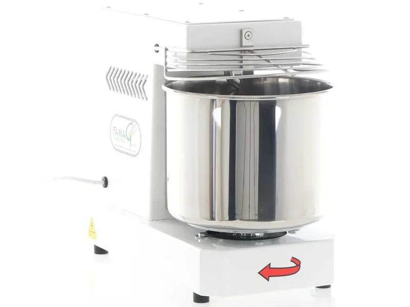Pétrin à spirale Famag Grilletta IM 8 10 vitesses - Haut niveau d'hydratation - Capacité de cuve 8 Kg 11.5L
